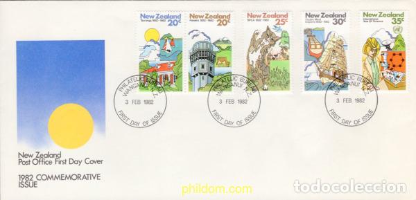 Sellos: 404411 MNH NUEVA ZELANDA 1982 CENTENARIOS Y CONMEMORACIONES