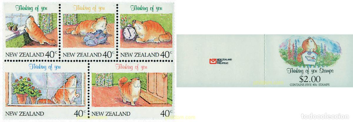Sellos: 2906 MNH NUEVA ZELANDA 1991 PENSANDO EN TI