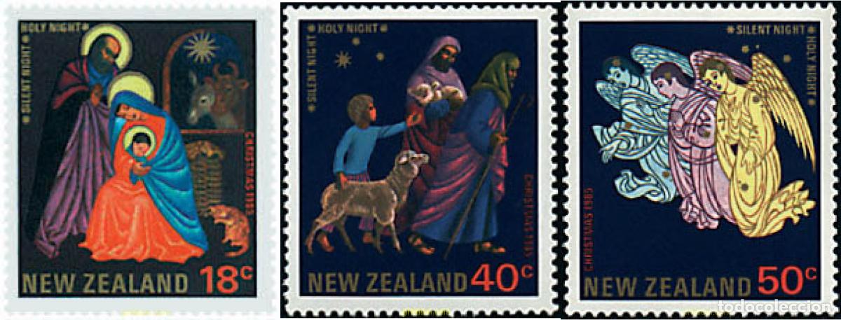 Sellos: 46647 MNH NUEVA ZELANDA 1985 NAVIDAD