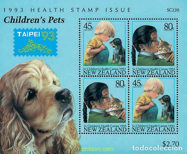 Sellos: 79754 MNH NUEVA ZELANDA 1993 TAIPEI 93. EXPOSICION FILATELICA INTERNACIONAL
