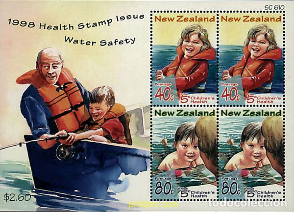 Sellos: 44738 MNH NUEVA ZELANDA 1998 PRO SANIDAD INFANTIL