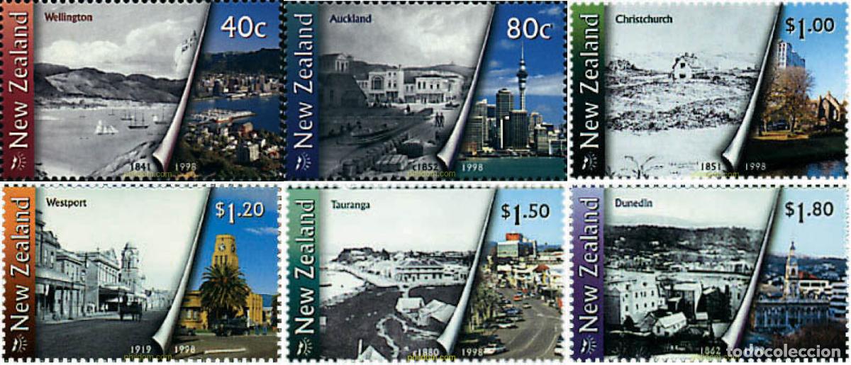 Sellos: 97720 MNH NUEVA ZELANDA 1998 SERIE DEL MILENIO. TRANSFORMACION URBANA