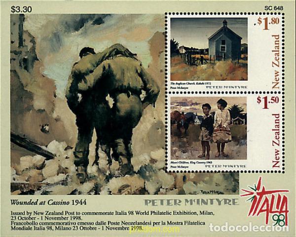 Sellos: 349437 MNH NUEVA ZELANDA 1998 ITALIA 98. EXPOSICION FILATELICA INTERNACIONAL