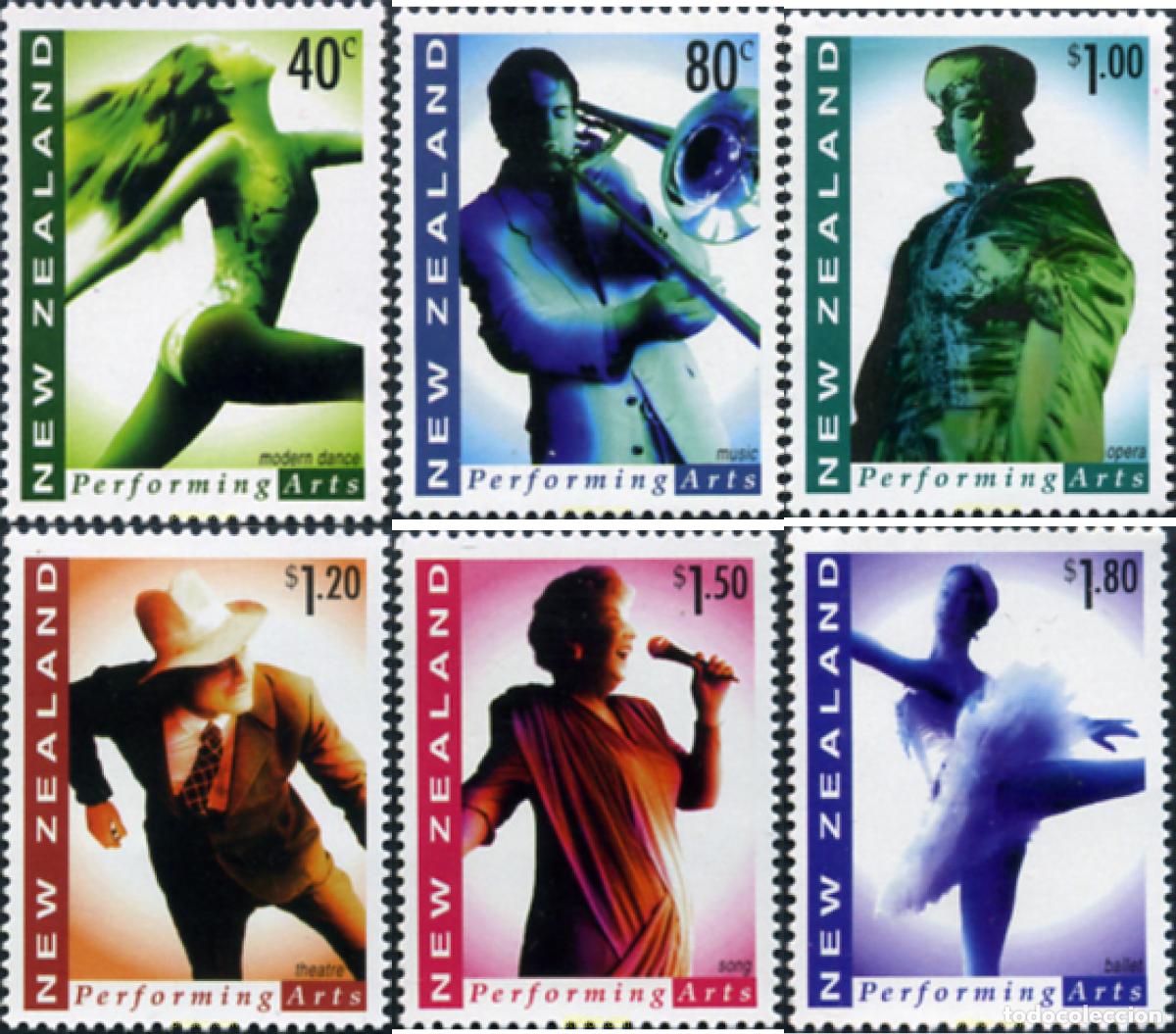 Sellos: 71512 MNH NUEVA ZELANDA 1998 ARTE Y CULTURA