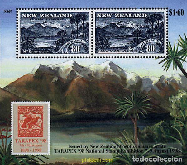 Sellos: 36897 MNH NUEVA ZELANDA 1998 TARAPEX 98. EXPOSICION NACIONAL FILATELICA