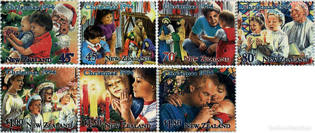 Sellos: 37937 MNH NUEVA ZELANDA 1994 NAVIDAD