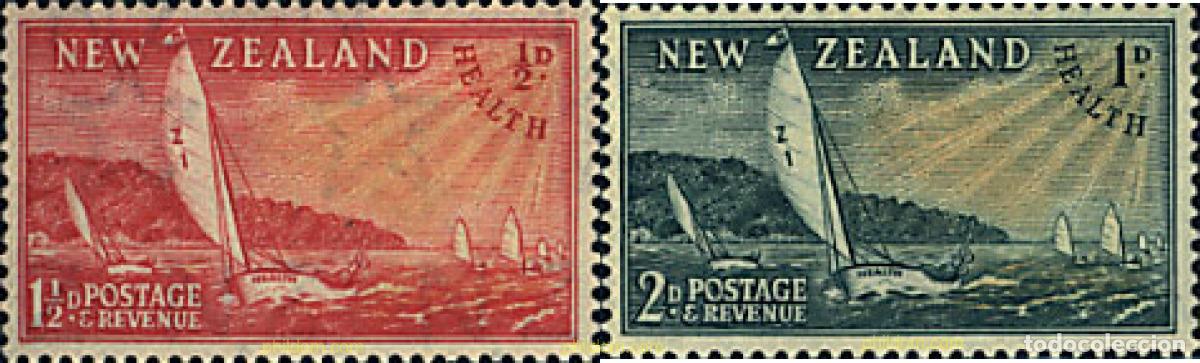 Sellos: 44622 MNH NUEVA ZELANDA 1951 REGATAS