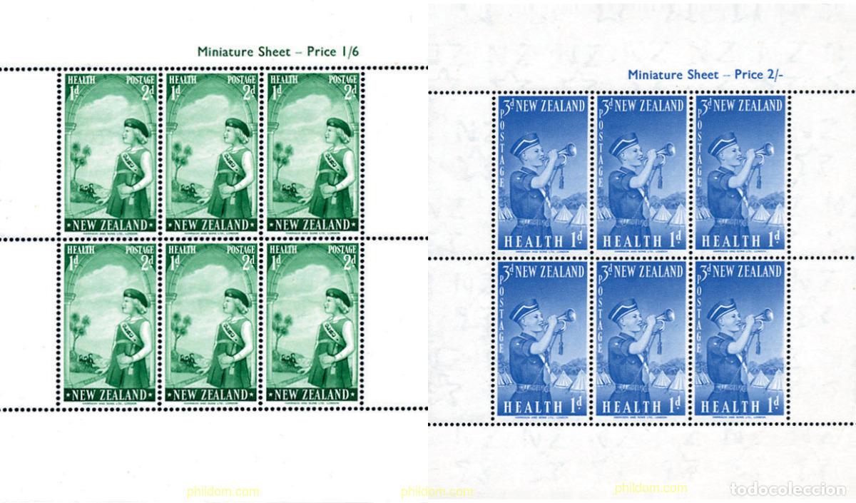 Sellos: 9649 MNH NUEVA ZELANDA 1958 ESCULTISMO