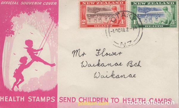 Stamps: 380913 MNH NUEVA ZELANDA 1948 DEPORTES INFANTILES
