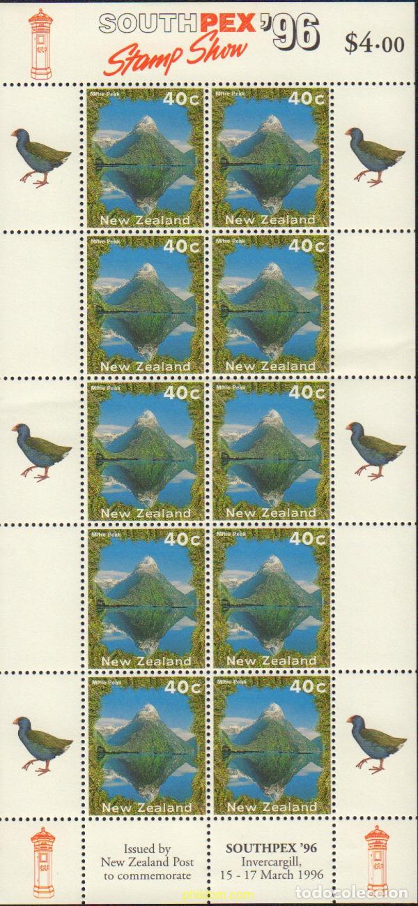 Sellos: 368807 MNH NUEVA ZELANDA 1995 SERIE BASICA. PAISAJES