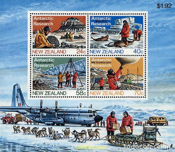 Sellos: 45449 MNH NUEVA ZELANDA 1984 INVESTIGACION EN LA ANTARTIDA