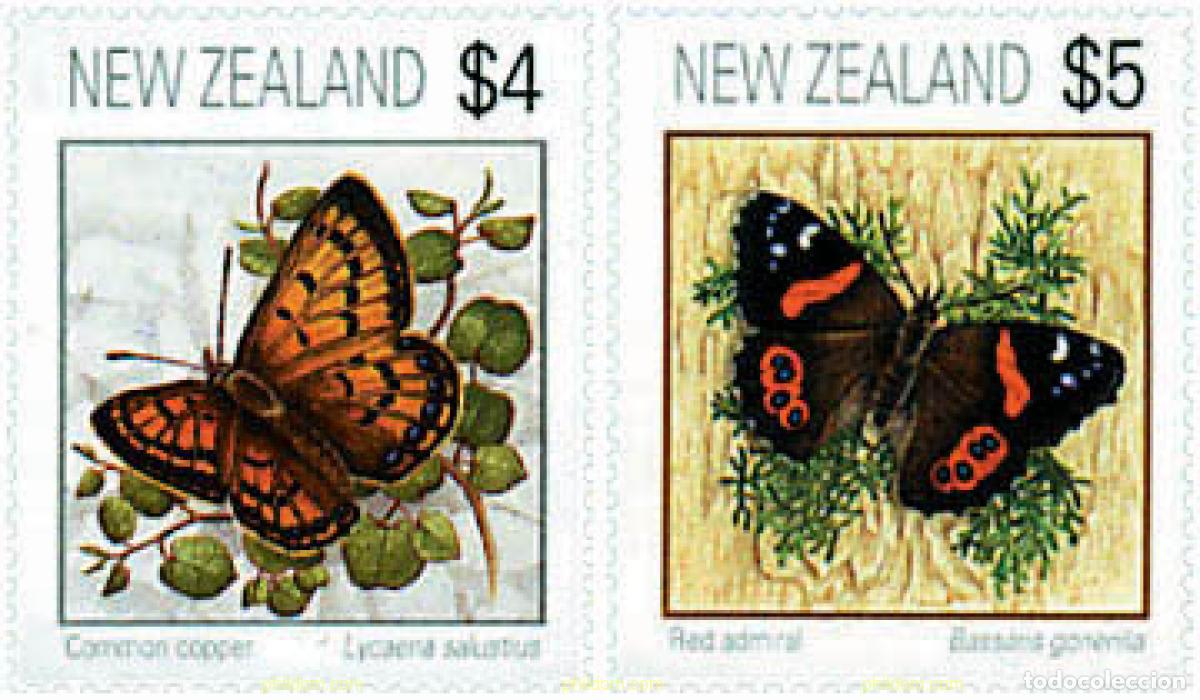 Sellos: 76695 MNH NUEVA ZELANDA 1995 MARIPOSAS