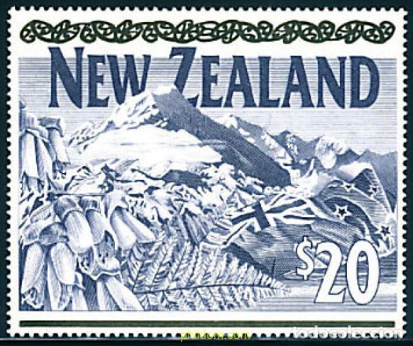 Sellos: 100210 MNH NUEVA ZELANDA 1994 MONTE COOK