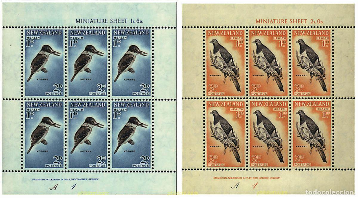 Sellos: 9799 MNH NUEVA ZELANDA 1960 SOBRETASA POR LA SANIDAD Y LA INFANCIA