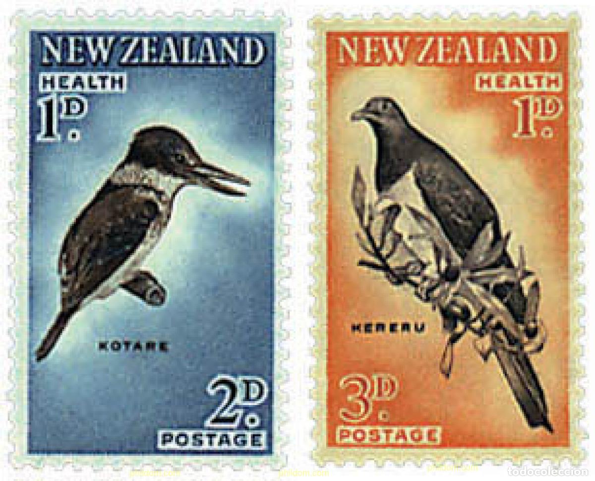 Sellos: 48592 MNH NUEVA ZELANDA 1960 SOBRETASA POR LA SANIDAD Y LA INFANCIA