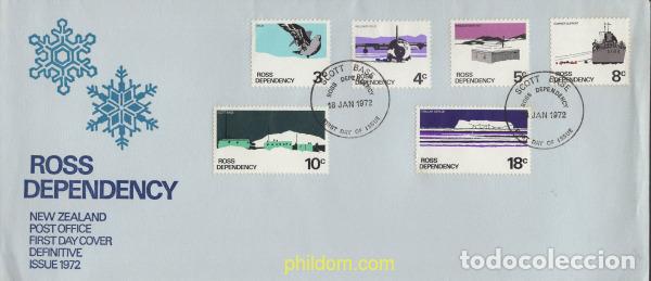 Sellos: 396114 MNH NUEVA ZELANDA. Dependencia Ross 1972 MOTIVOS VARIOS