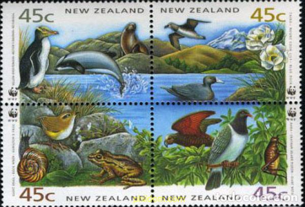 Francobolli: 1331 MNH NUEVA ZELANDA 1993 PROTECCION DE LA NATURALEZA