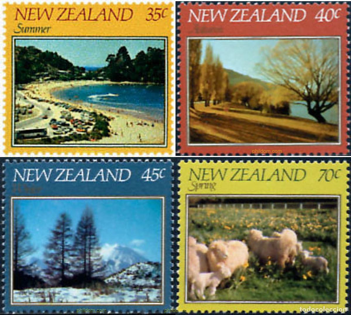 Stamps: 45444 MNH NUEVA ZELANDA 1982 PINTURAS