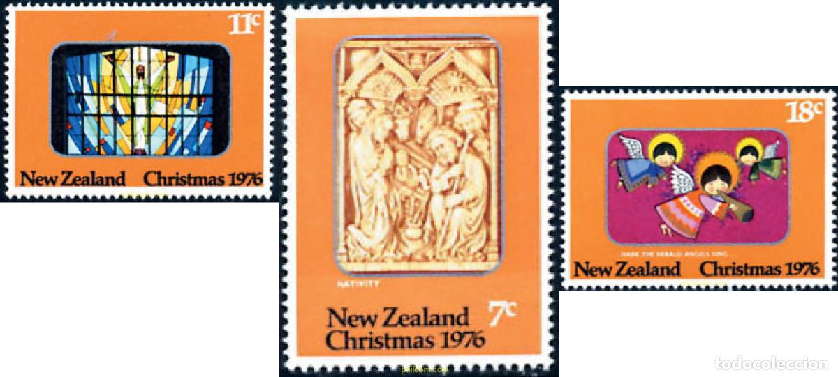 Sellos: 25999 MNH NUEVA ZELANDA 1976 NAVIDAD