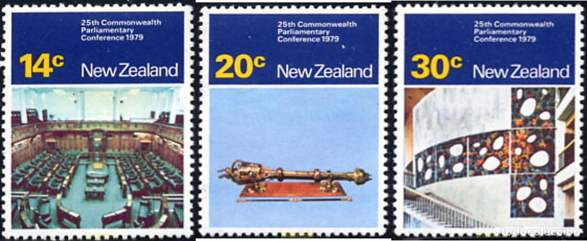 Sellos: 173463 MNH NUEVA ZELANDA 1979 25 CONFERENCIA PARLAMENTARIA DE LA COMMONWEALTH