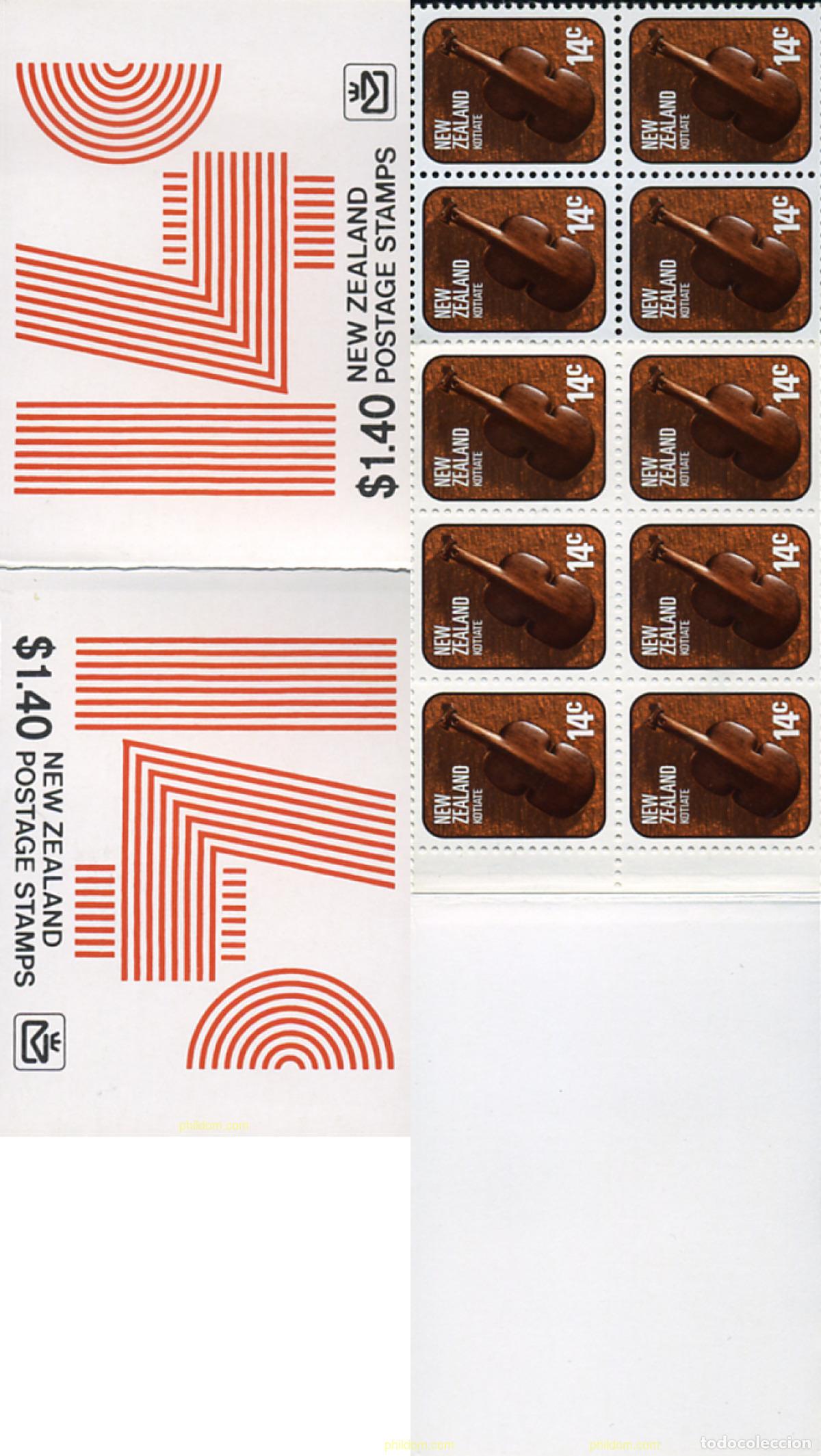 Sellos: 348906 MNH NUEVA ZELANDA 1976 INSTRUMENTOS DE MUSICA