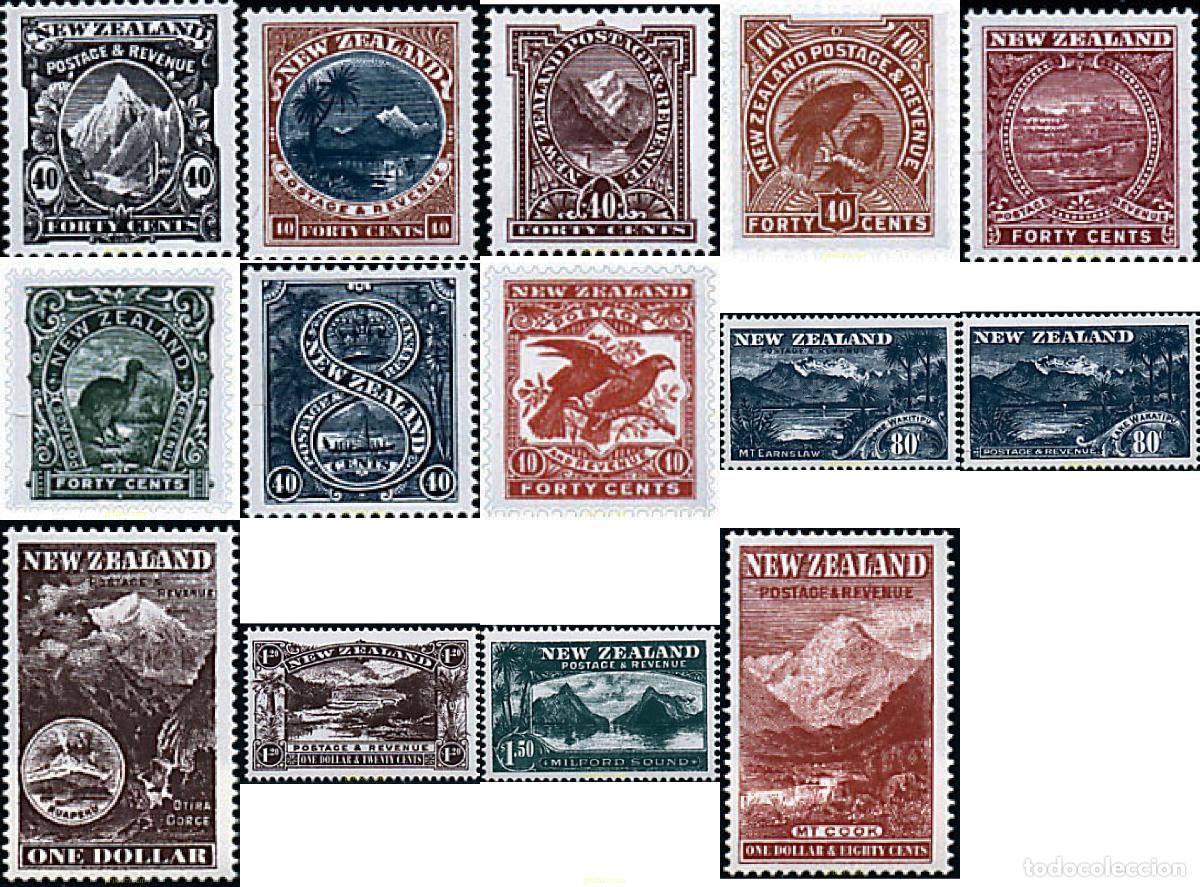 Sellos: 36283 MNH NUEVA ZELANDA 1998 CENTENARIO DE LA PRIMERA EMISION DE SELLOS ILUSTRADOS CON PAISAJES LOC