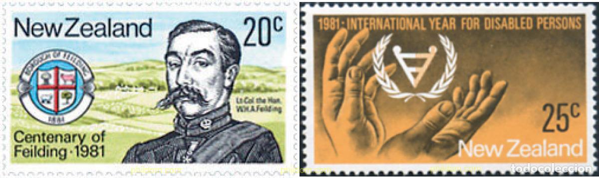 Sellos: 37962 MNH NUEVA ZELANDA 1981 ANIVERSARIOS VARIOS