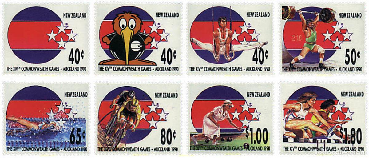 Sellos: 44682 MNH NUEVA ZELANDA 1989 14 JUEGOS DEPORTIVOS DE LA COMMONWEALTH