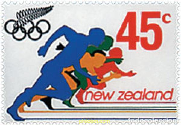 Sellos: 44703 MNH NUEVA ZELANDA 1992 25 JUEGOS OLIMPICOS VERANO BARCELONA 1992