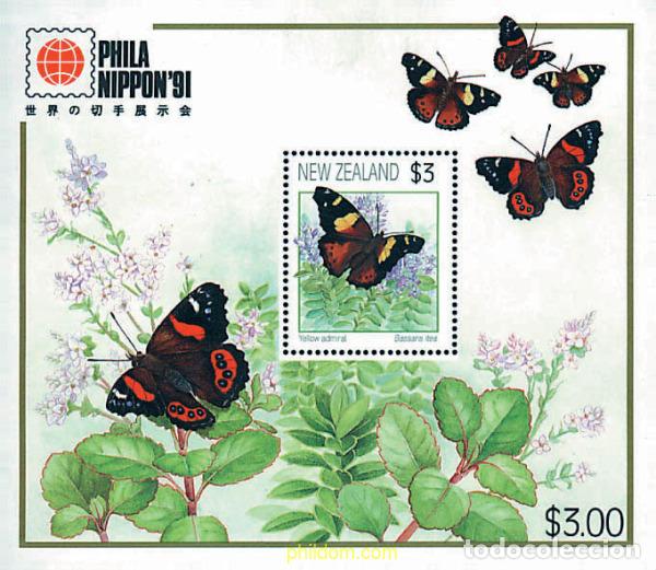 Sellos: 349124 MNH NUEVA ZELANDA 1991 PHILANIPPON 91. EXPOSICION FILATELICA INTERNACIONAL