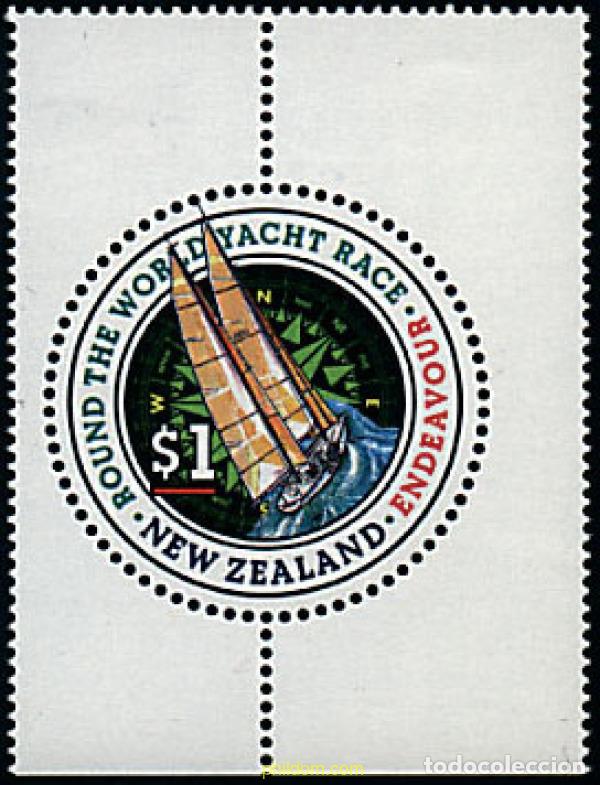 Sellos: 44715 MNH NUEVA ZELANDA 1994 REGATA ALREDEDOR DEL MUNDO