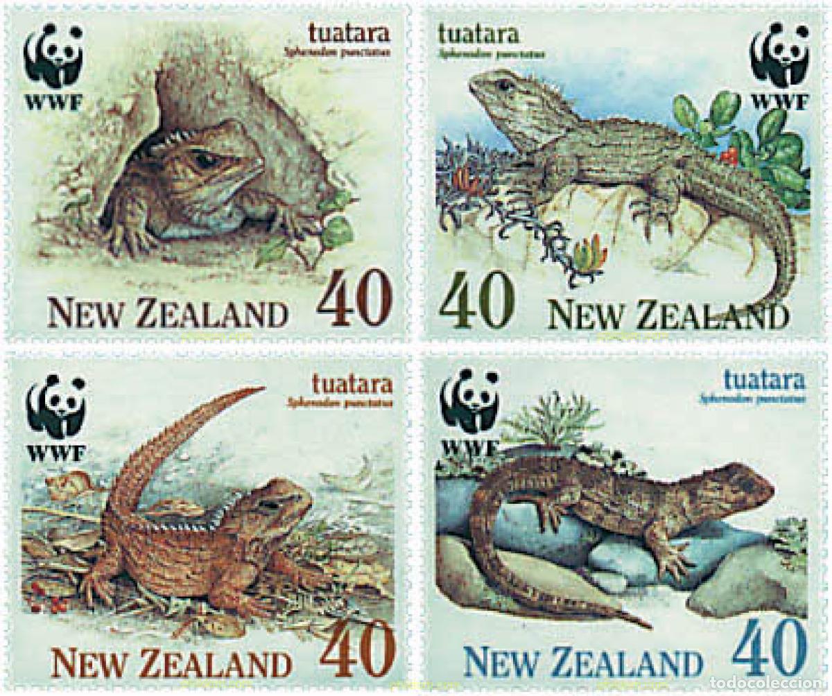 Stamps: 74093 MNH NUEVA ZELANDA 1991 TUATARA