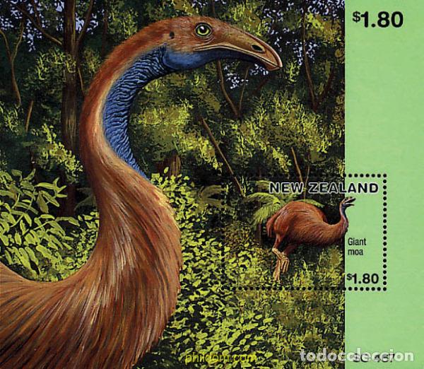 Sellos: 50016 MNH NUEVA ZELANDA 1996 AVES EXTINGUIDAS