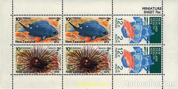 Sellos: 157435 MNH NUEVA ZELANDA 1979 PRO BENEFICIO DE LA SANIDAD DE LA INFANCIA