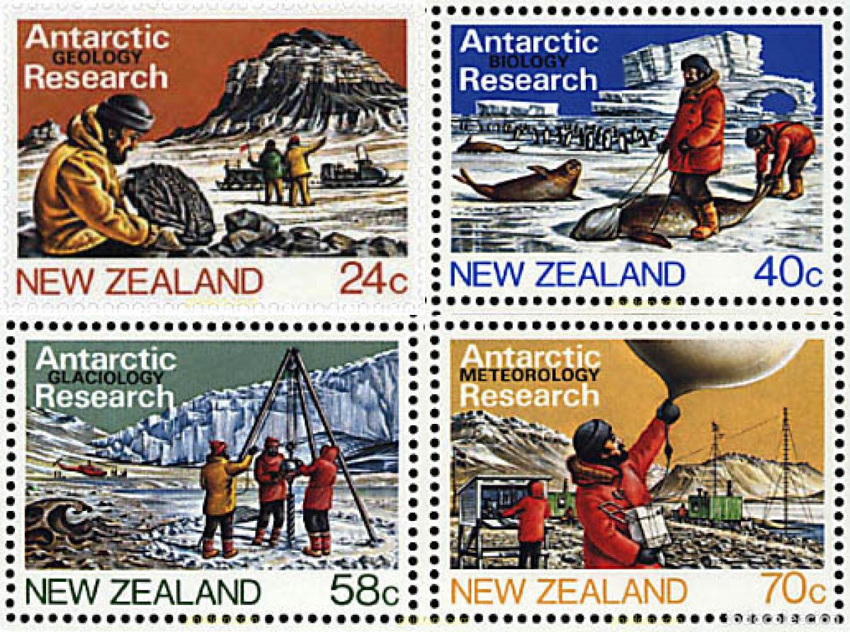 Briefmarken: 45447 MNH NUEVA ZELANDA 1984 INVESTIGACION EN LA ANTARTIDA
