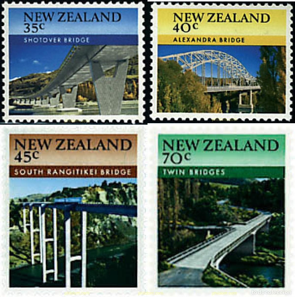Briefmarken: 69493 MNH NUEVA ZELANDA 1985 PUENTES