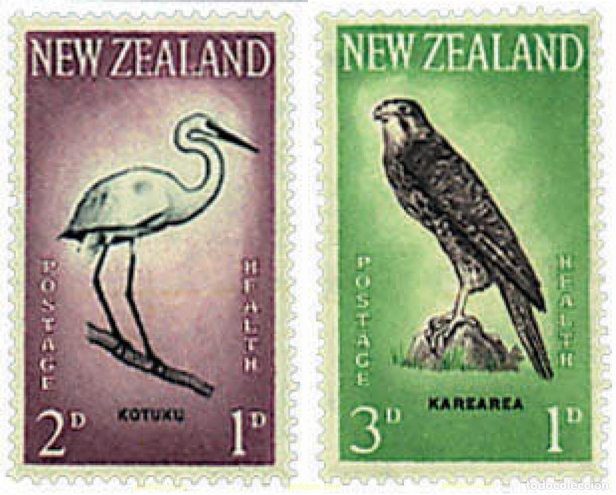 Sellos: 36880 MNH NUEVA ZELANDA 1961 SOBRETASA POR LA SANIDAD Y LA INFANCIA