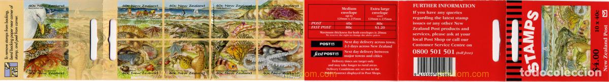 Sellos: 349415 MNH NUEVA ZELANDA 1996 LA COSTA MARINA