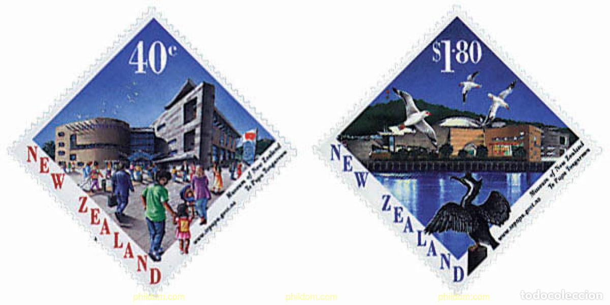 Sellos: 34863 MNH NUEVA ZELANDA 1998 INAUGURACION DEL MUSEO DE NUEVA ZELANDA