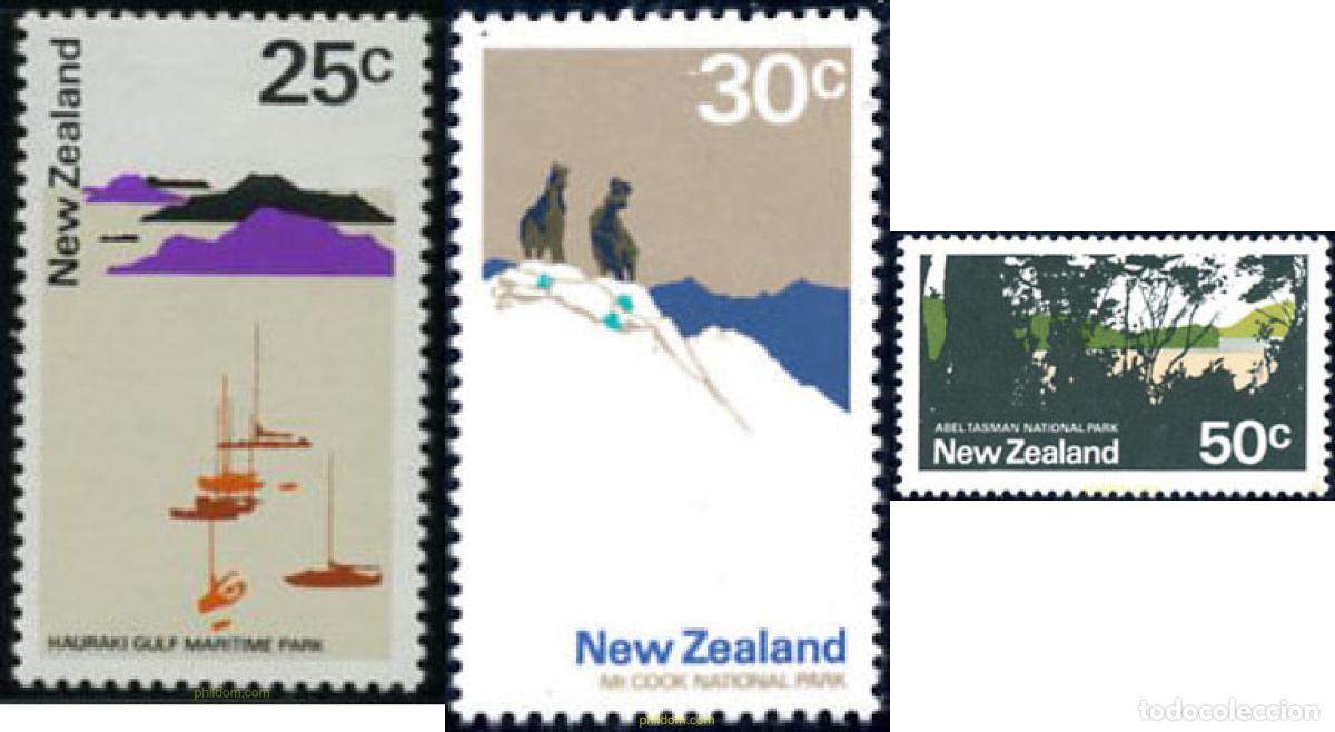 Sellos: 348905 MNH NUEVA ZELANDA 1970 MOTIVOS VARIOS