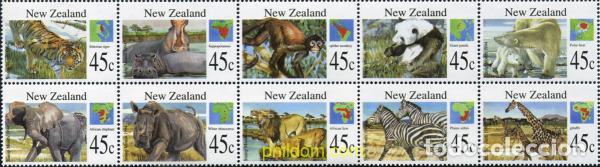 Sellos: 349396 MNH NUEVA ZELANDA 1994 FAUNA SALVAJE