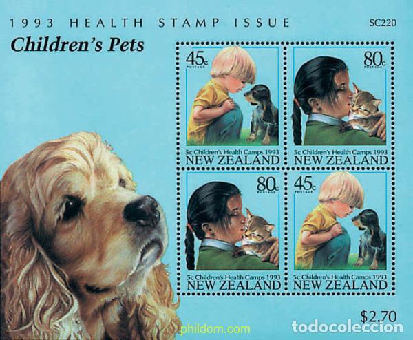 Sellos: 46649 MNH NUEVA ZELANDA 1993 PRO SALUD DE LA INFANCIA
