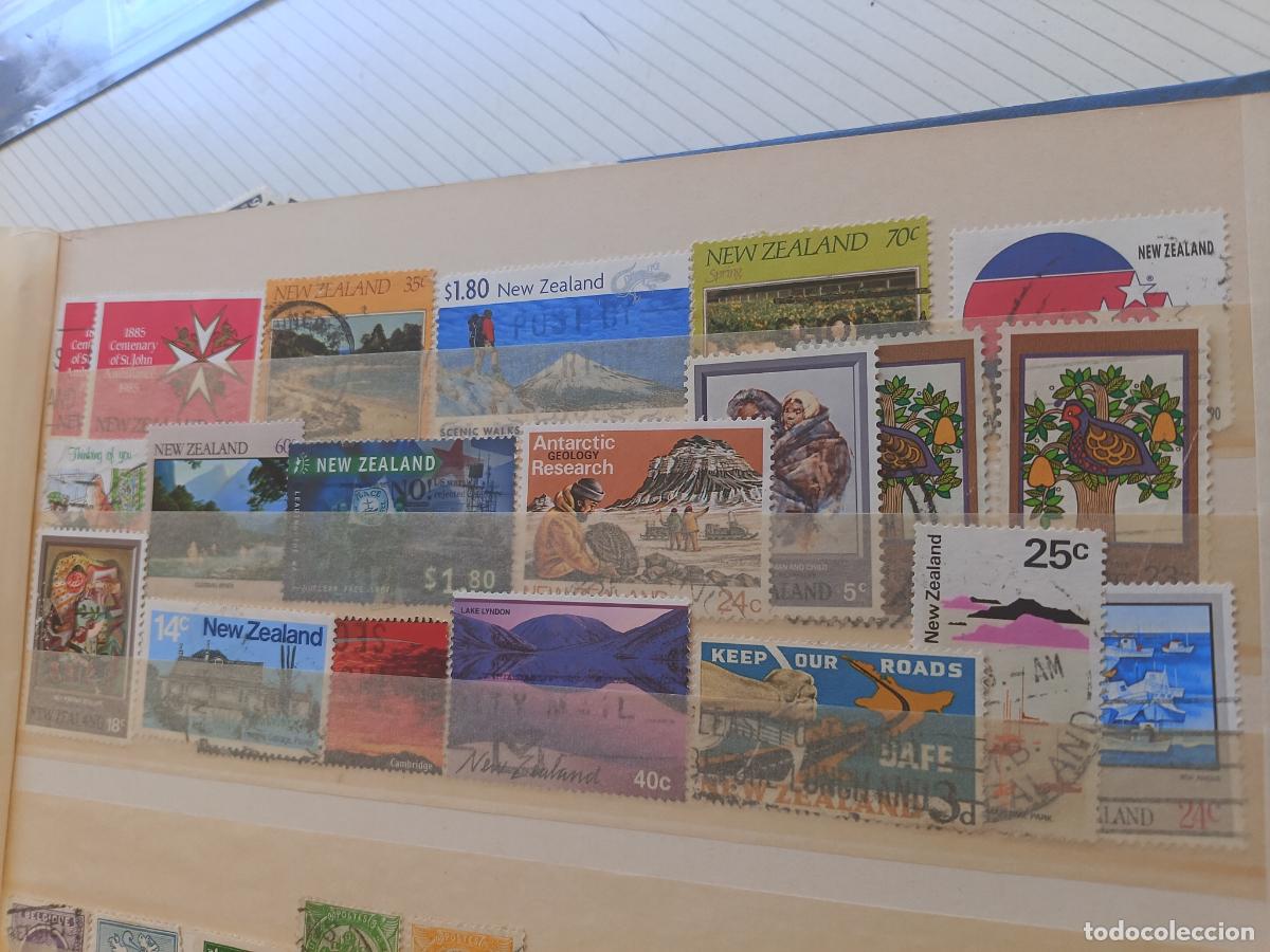 Sellos: Lote de 20 sellos de Nueva Zelanda
