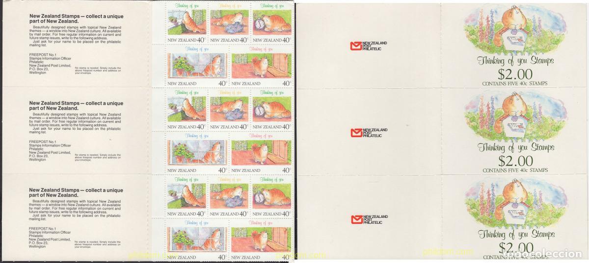 Sellos: 637755 MNH NUEVA ZELANDA 1991 PENSANDO EN TI