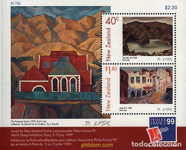 Sellos: 349441 MNH NUEVA ZELANDA 1999 PHILEXFRANCE 99. EXPOSICION FILATELICA INTERNACIONAL EN PARIS