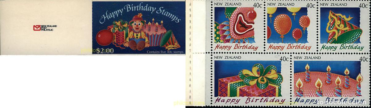 Sellos: 3067 MNH NUEVA ZELANDA 1991 FELICITACIONES