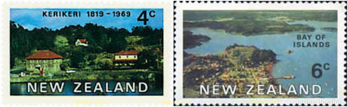 Sellos: 46558 MNH NUEVA ZELANDA 1969 150 ANIVERSARIO DEL PRIMER ESTABLECIMIENTO DE EUROPEOS