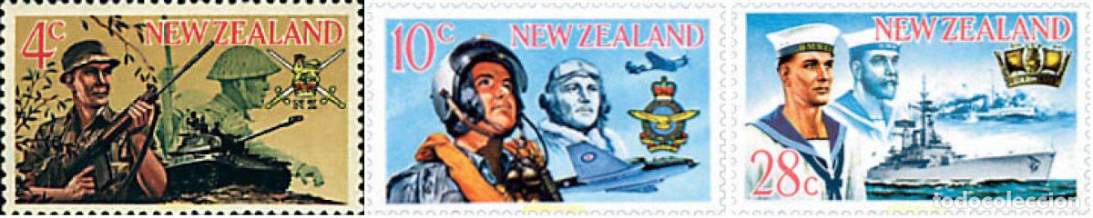 Sellos: 45432 MNH NUEVA ZELANDA 1968 FUERZAS ARMADAS