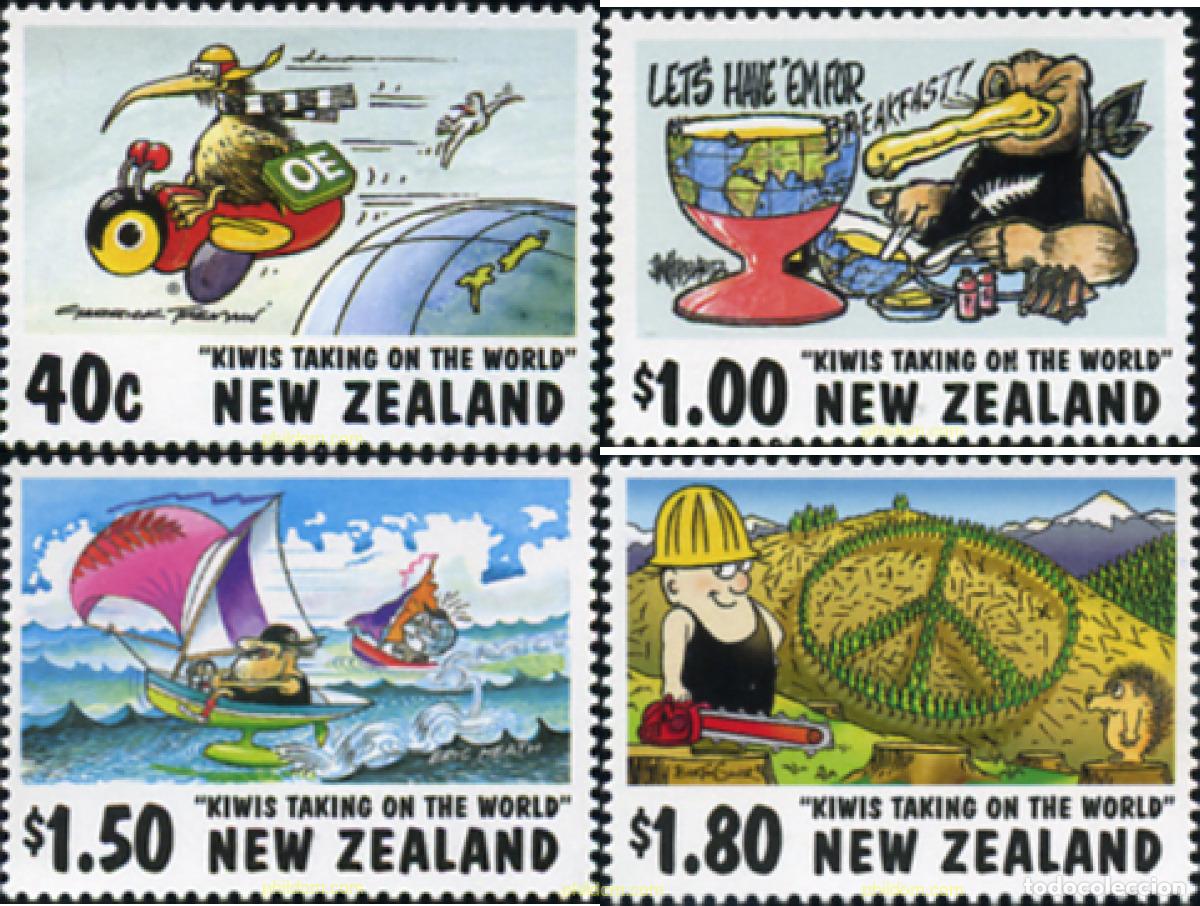 Sellos: 54775 MNH NUEVA ZELANDA 1997 COMICS