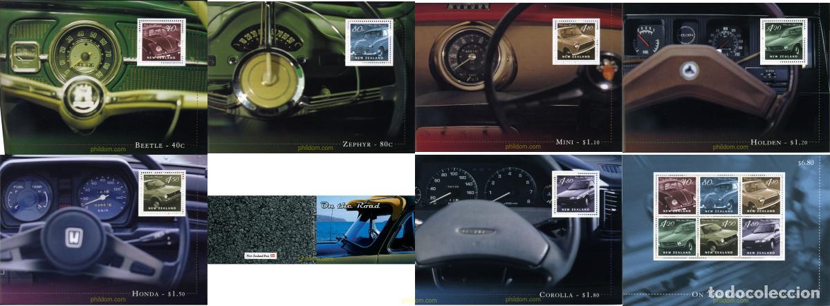 Sellos: 2785 MNH NUEVA ZELANDA 2000 COCHES
